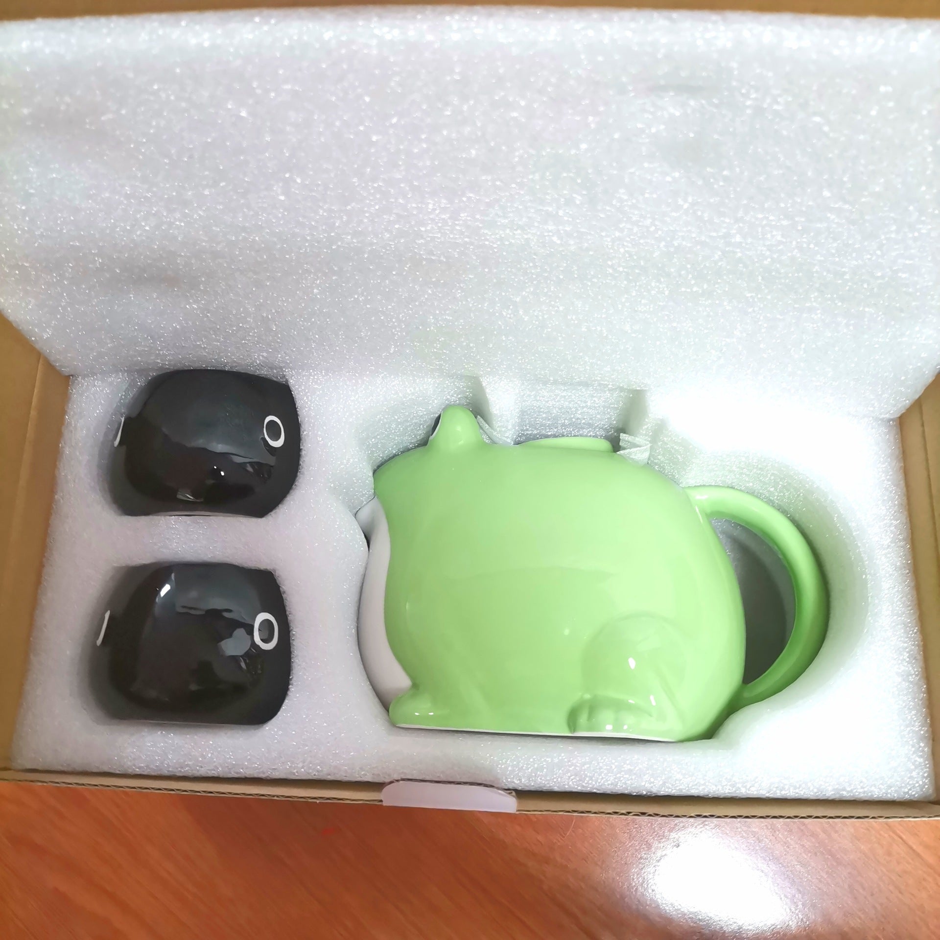 Cute Creative Frog Teapot Tea Set