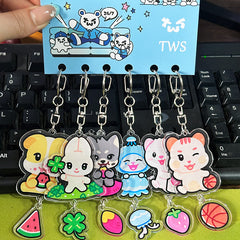 TWS TWIMI 42 Forest Keychain Set