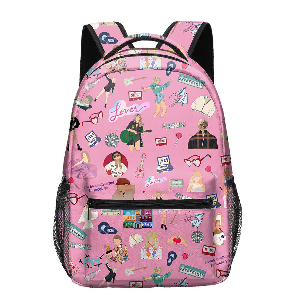 Children's Taylor Full Print School Backpack