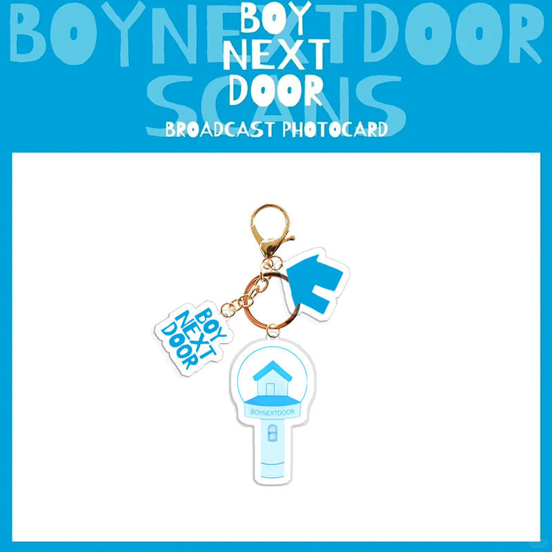 KPOP Cartoon Light Keychain Pendant