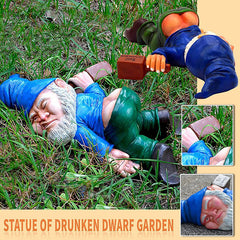 Creative Drunk Dwarves Courtyard Decoration