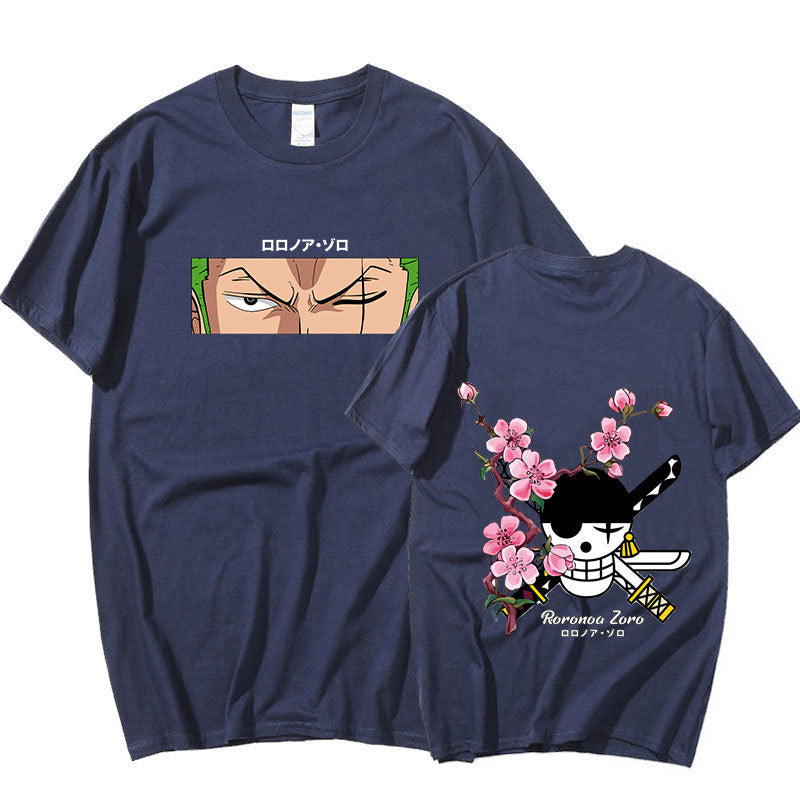 Casual Zoro Printed Short-sleeved T-shirt