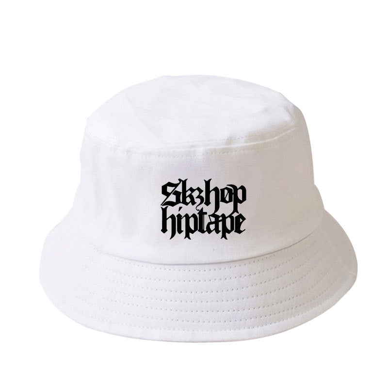 Kpop LOGO Printed Bucket Hat