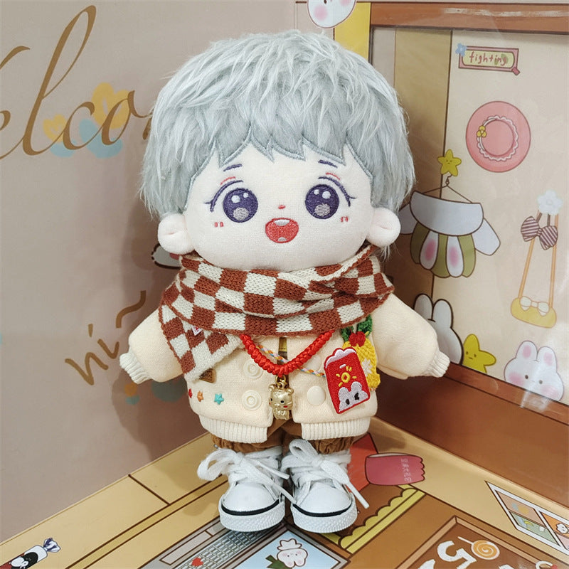 Cute Kpop Plush Doll with Clothes