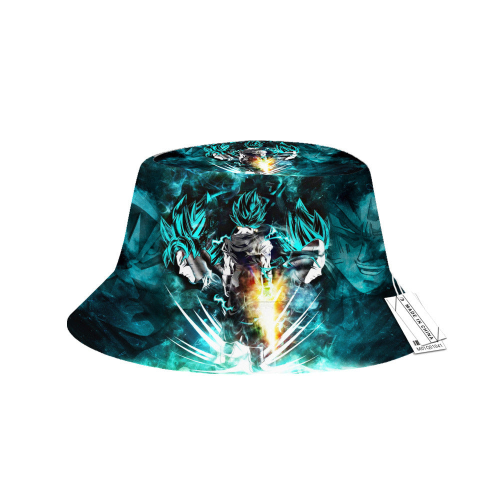 Cool Anime 3d Print Bucket Hat