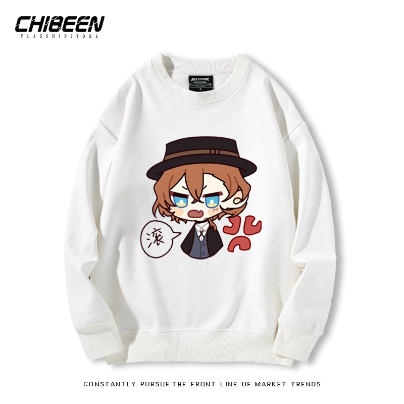 Dazai Anime Crew Neck Sweatshirt Top