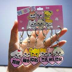 IVE "MINIVE" Name Tag Acrylic Keychain