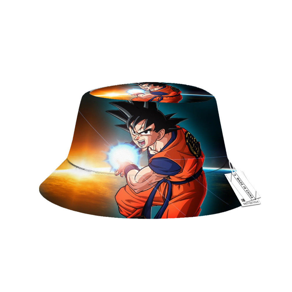 Cool Anime 3d Print Bucket Hat