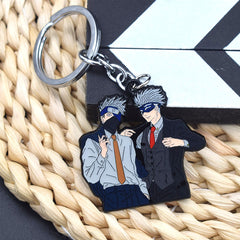 Cool Kakashi Gojo Necklace Keychain Pendant