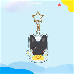 Cute Cartoon Acrylic Keychain Pendant Gift