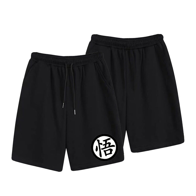 Men's Anime Loose Sports Leisure Shorts