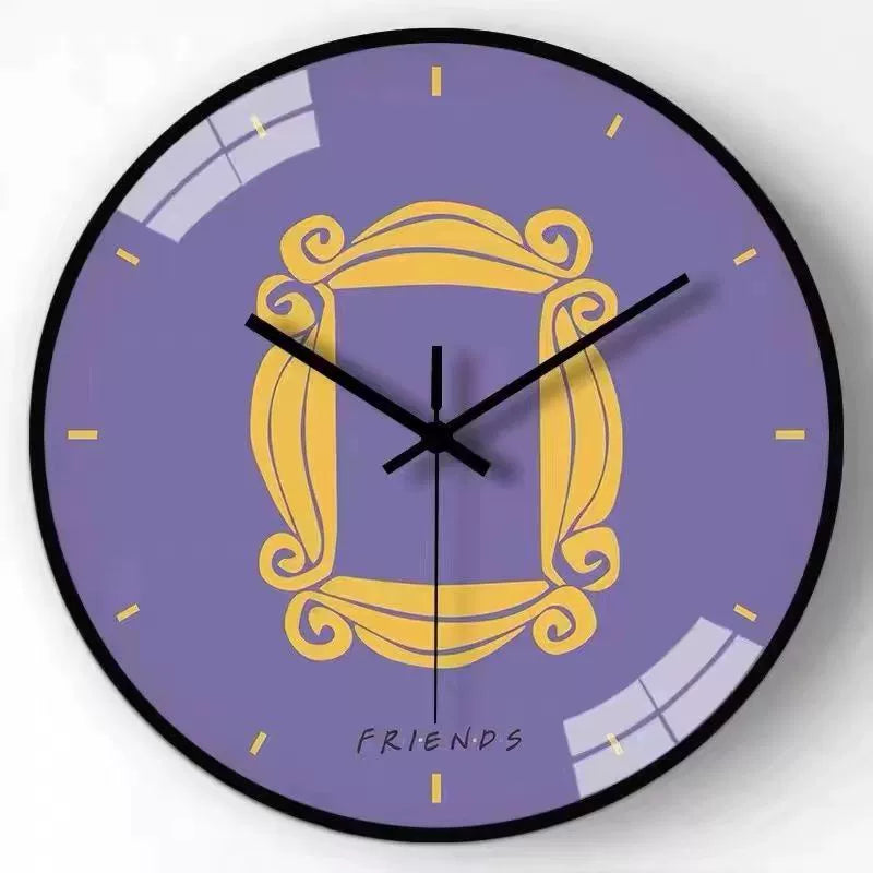 Friends Wall Clock Decor