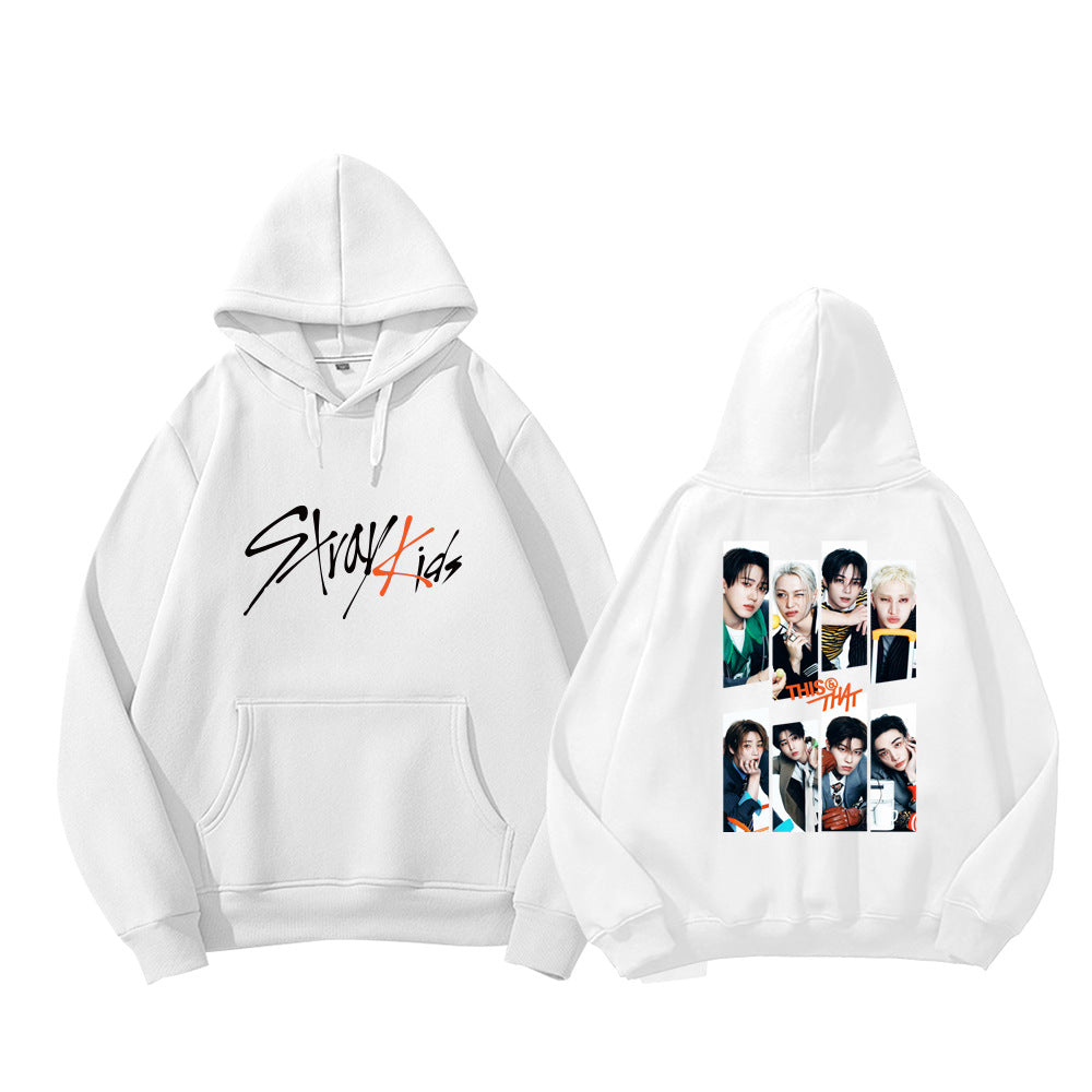 SKZ THIS & THAT Print Pullover Hoodie