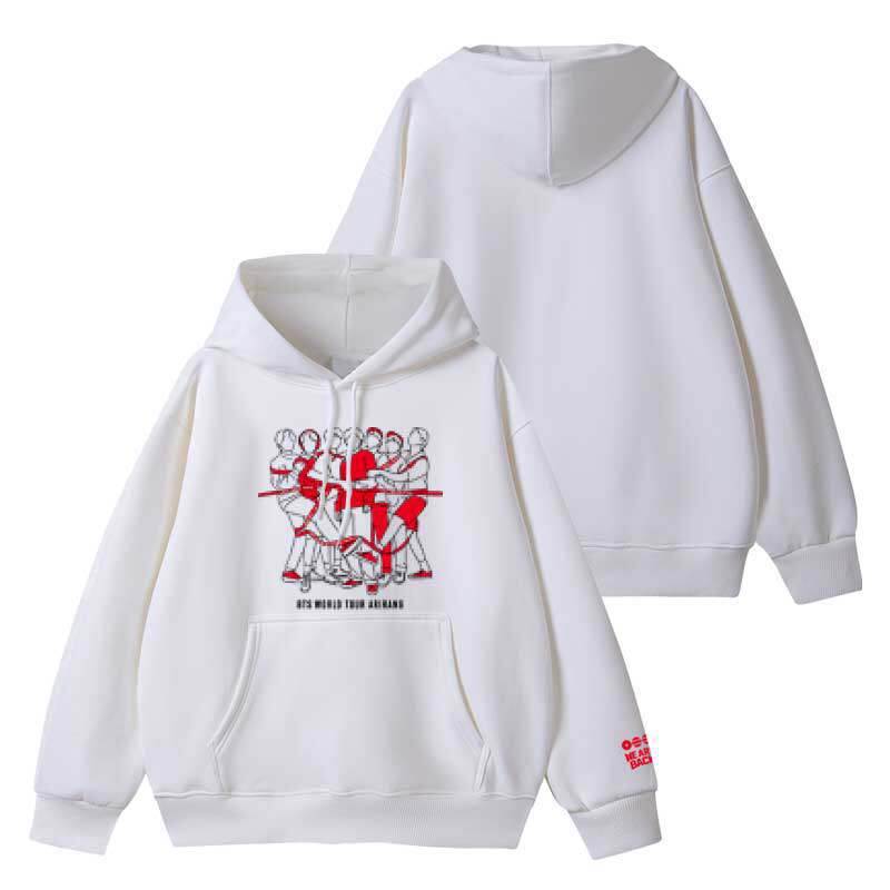 BANGTAN Tour ARIRANG Zipper Hoodie Jacket