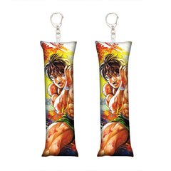 Mini Baki Anime Pillow Keychain