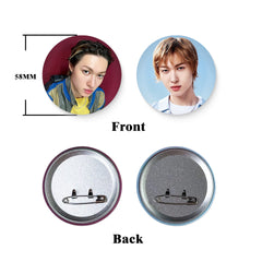 GREENGREEN Tinplate Badge 2PCS
