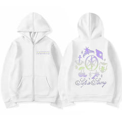 Soft Is Strong Graphic Zipper Hoodie
