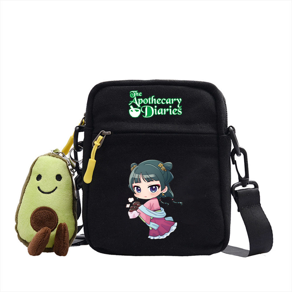 Versatile Anime Square Messenger Bag