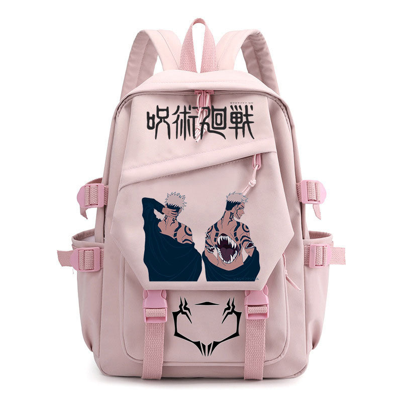 Casual Anime Pattern Printed Backpack