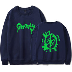 Unisex Kpop Gnarly Logo Crew Neck Sweatshirt