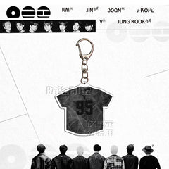 BANGTAN Jersey Acrylic Pendant Keyring