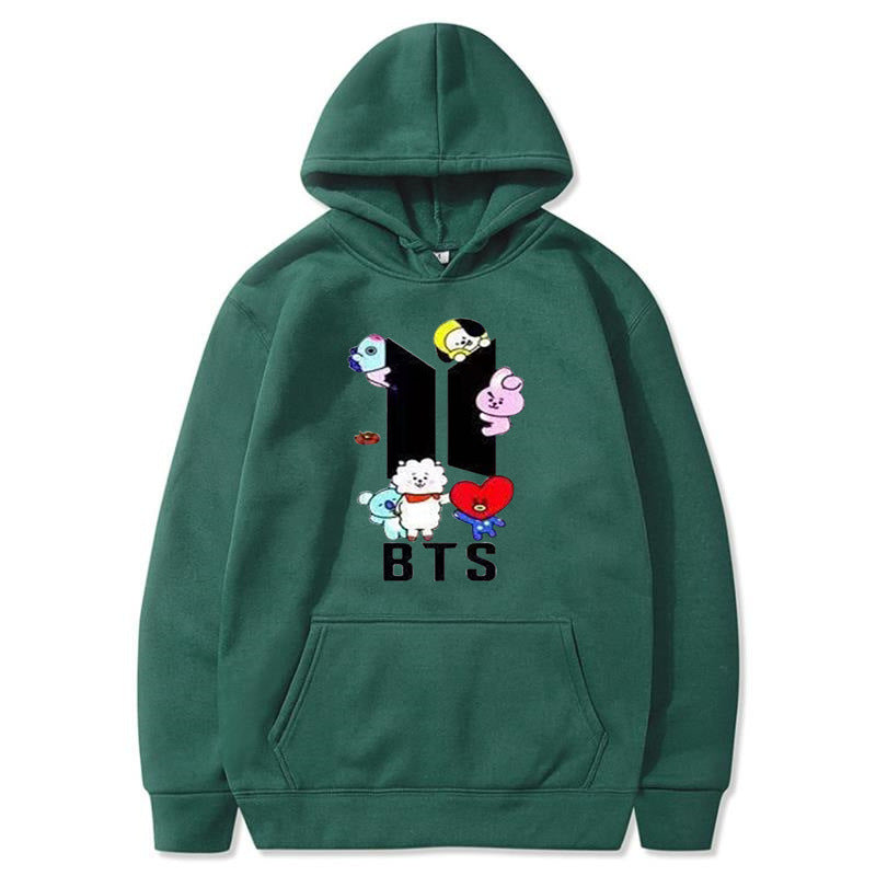 Women's Trendy Kpop Printed Casual Hoodie