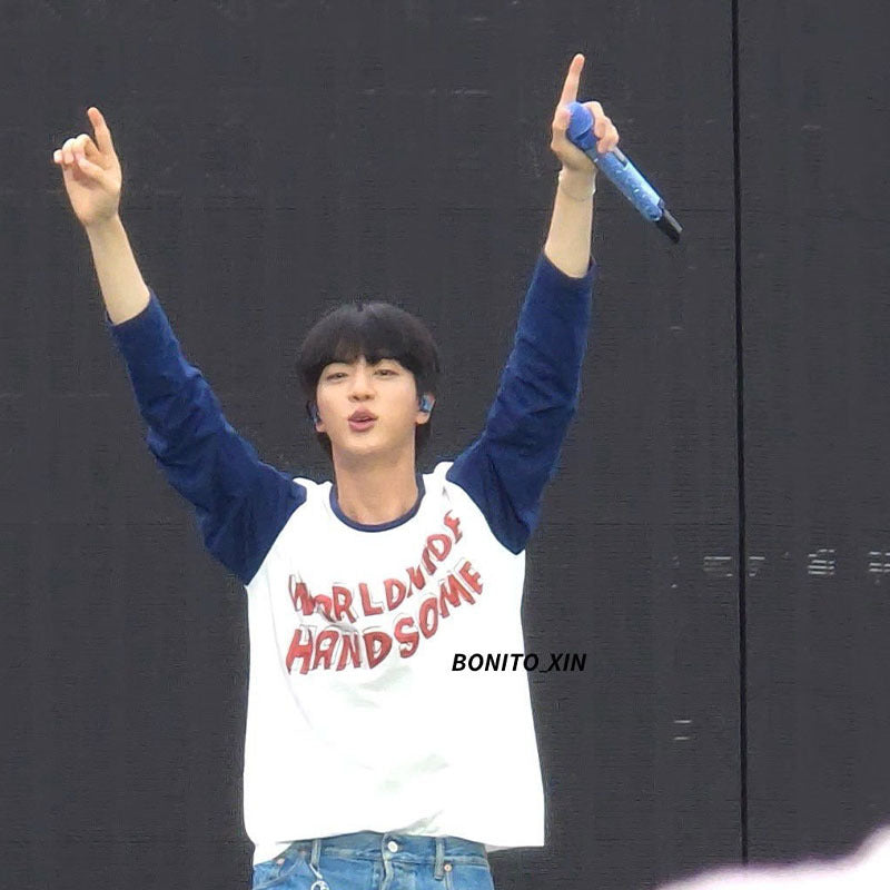 Jin Concert T-Shirt 2025 – Worldwide Handsome Tour Tee