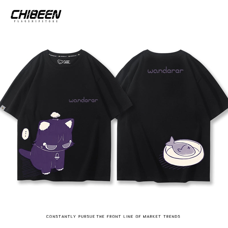 Game Wanderer Printed Short Sleeve T-Shirt