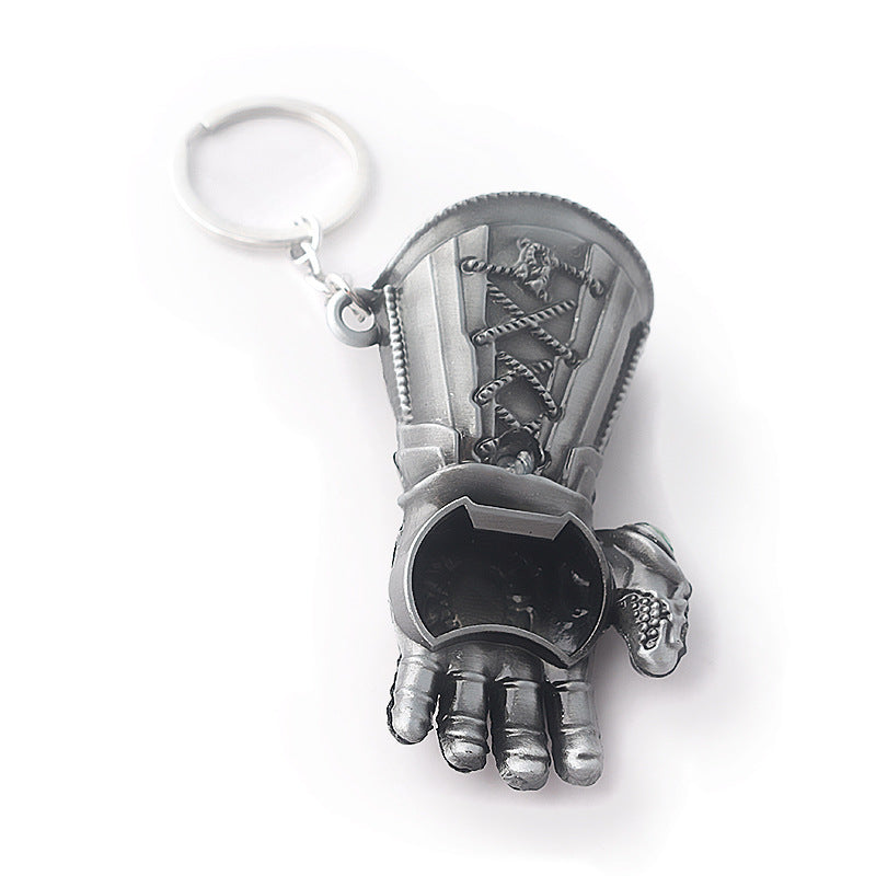 Thanos Glove Bottle Opener Keychain Pendant