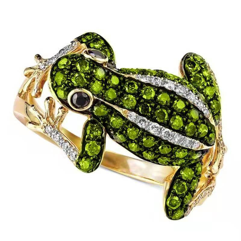 Chic Frog Shape Ring Jewelry