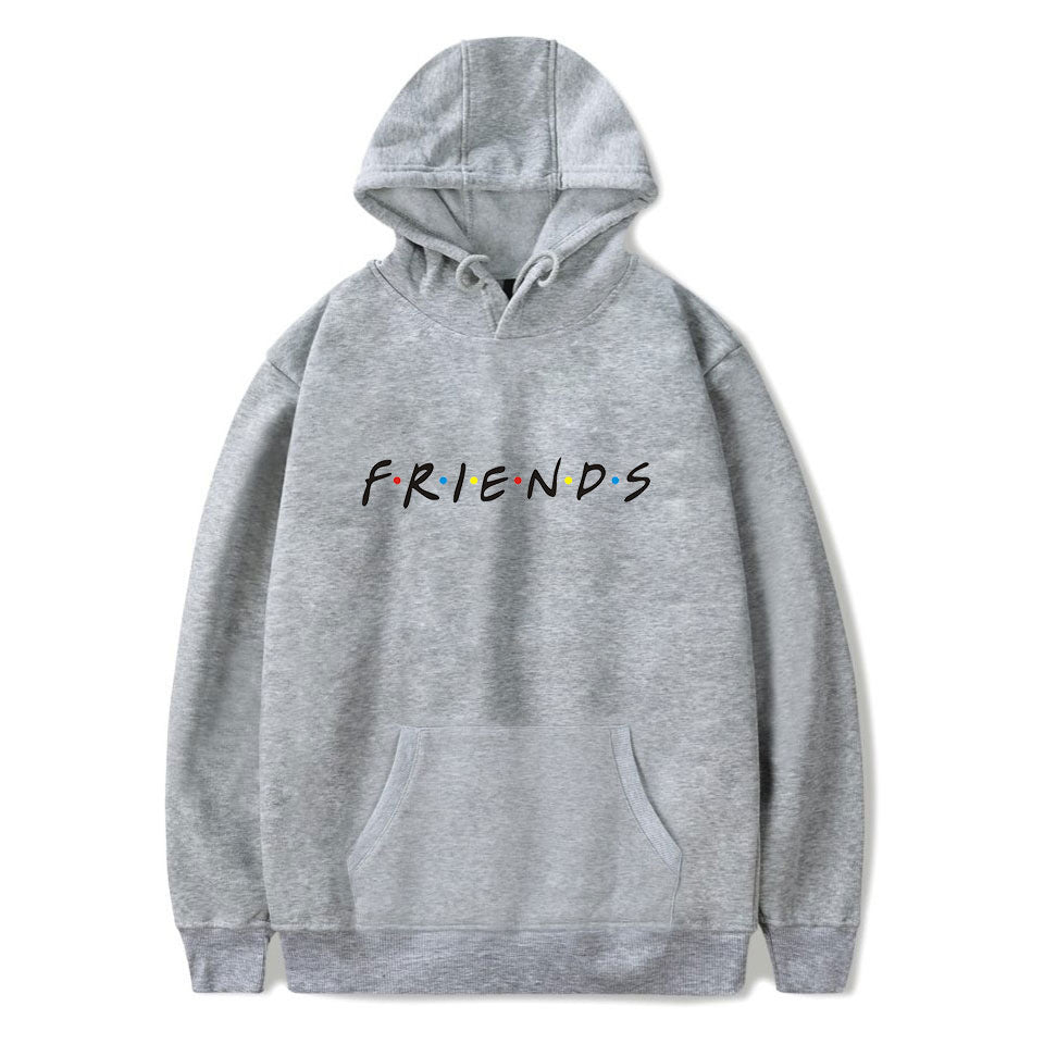 Unisex Trendy Friends Casual Loose Hoodie