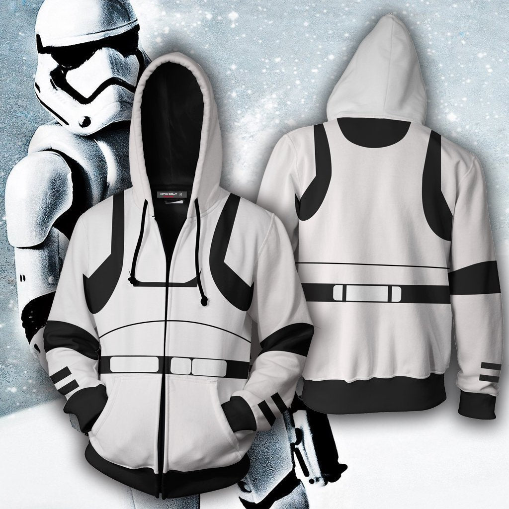 Cool Mandalorian Cosplay 3D Print Hoodie