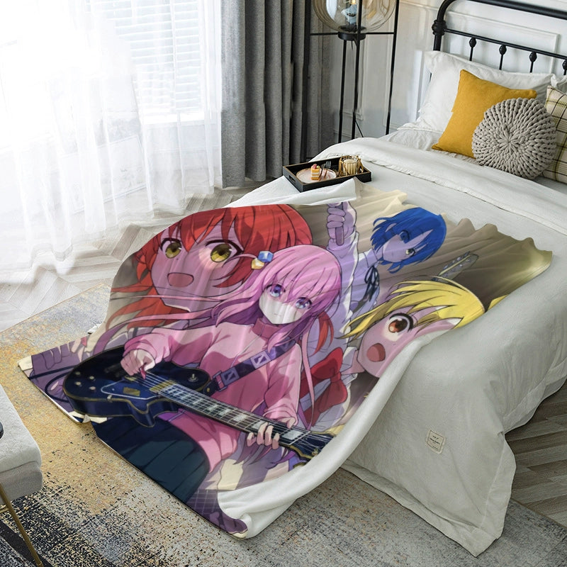 Cute Anime Flannel Blanket