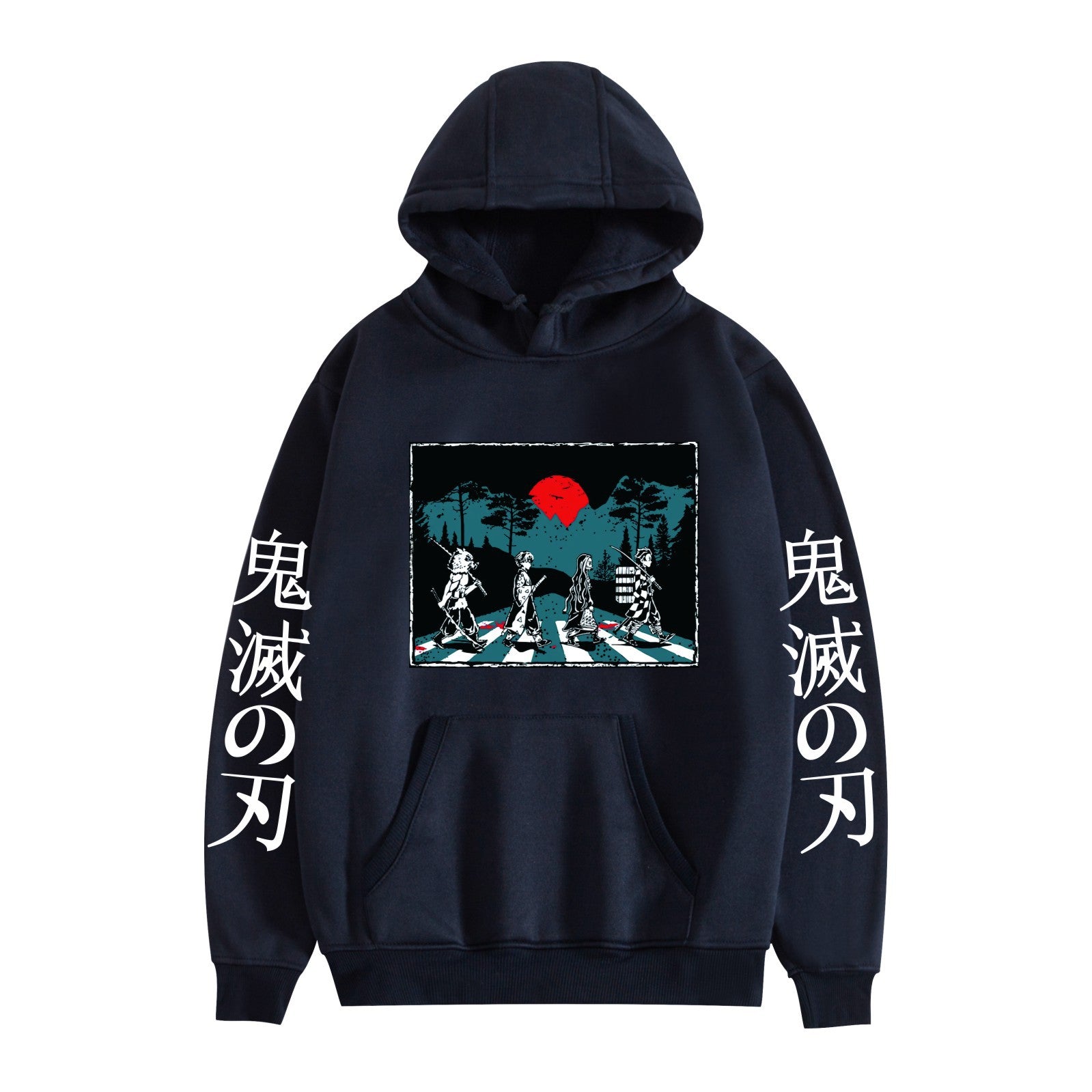 Unisex Anime Printed Leisure Sports Hoodie