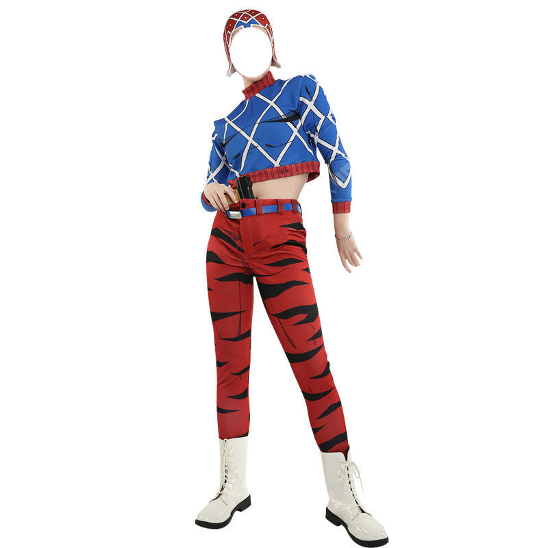 Men's JOJO Guīdo Mista Cosplay Suit