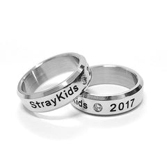 KPOP Fashion Stainless Steel Ring