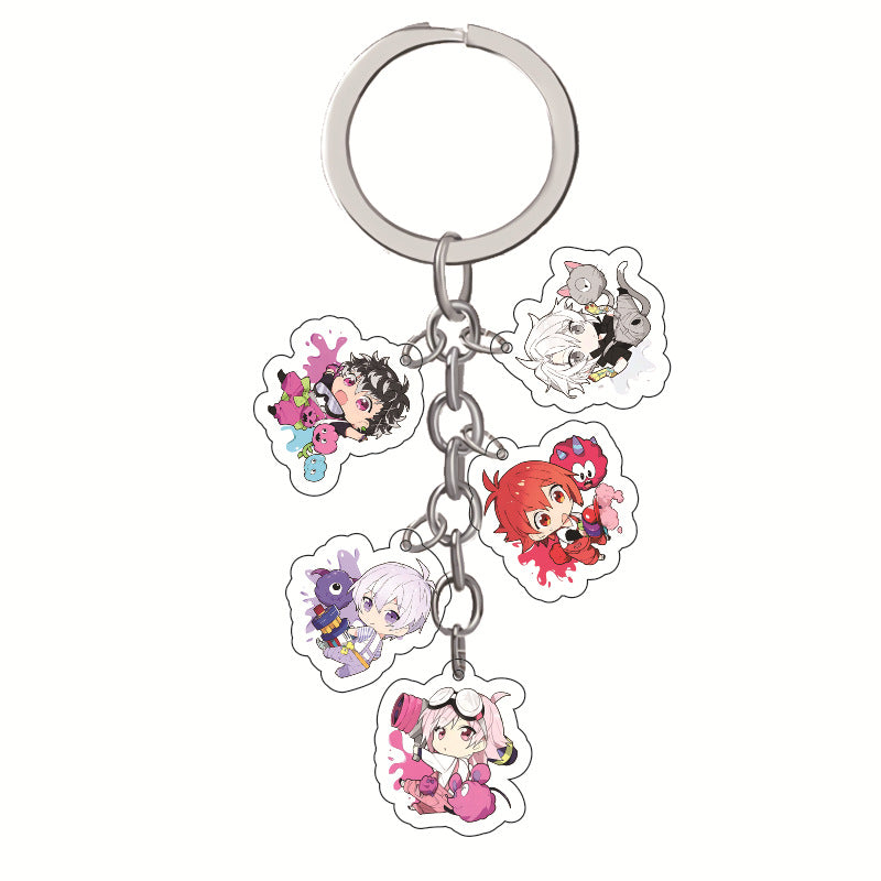 Trendy Anime Keychain Pendant