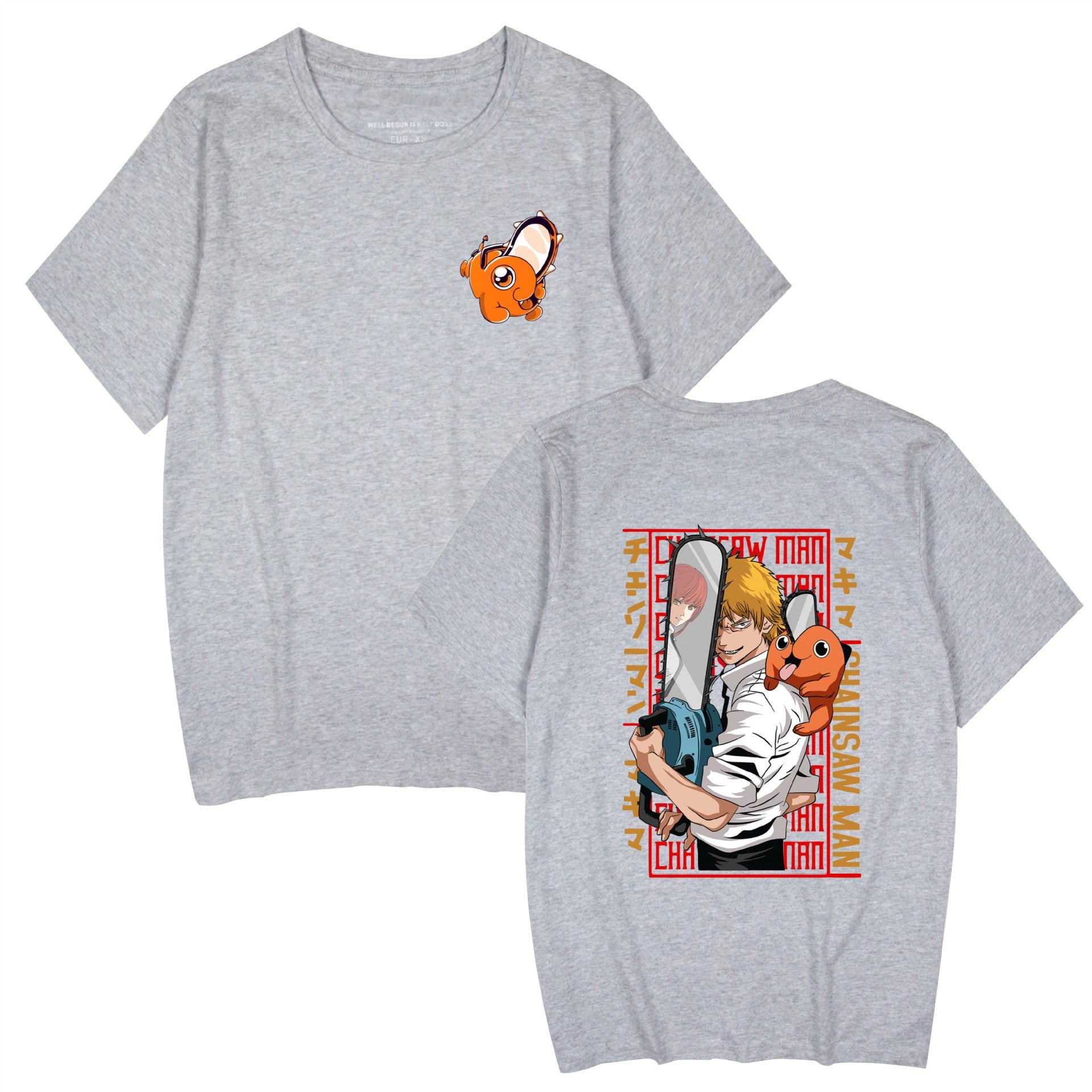 Men's and Women's Anime Printed T-Shirt Top