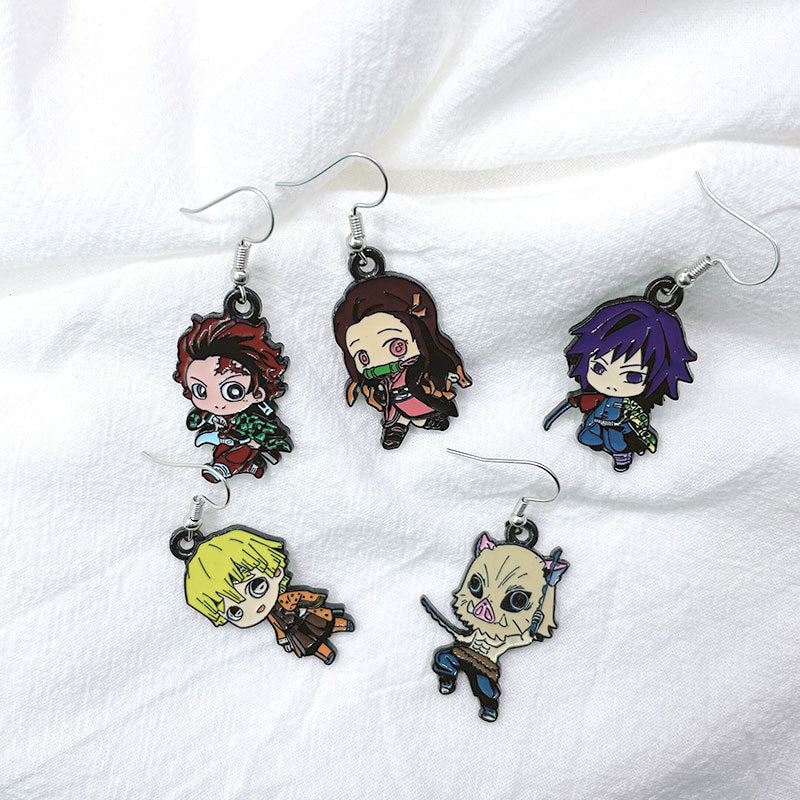 Lovely Anime Alloy Ear Hook Earrings