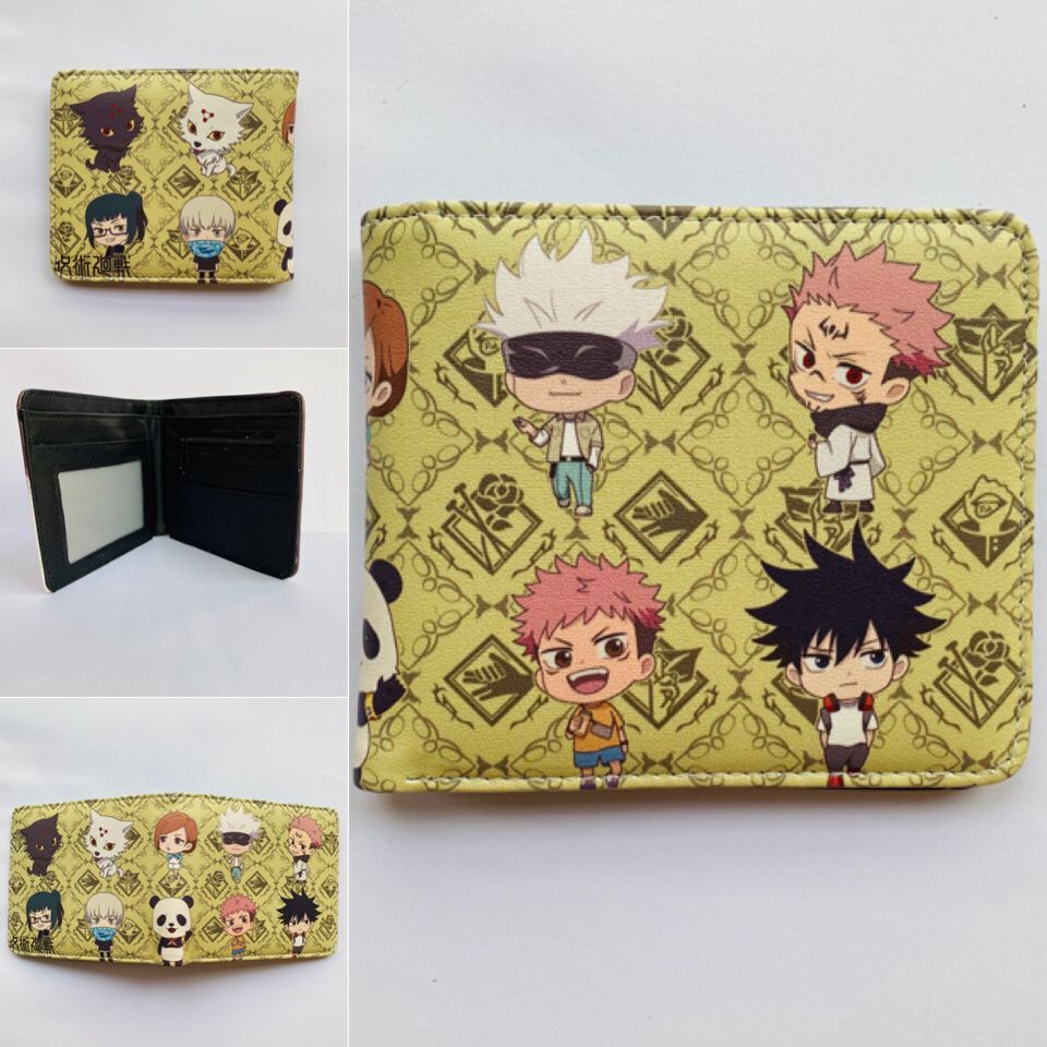 Trendy Anime Printed PU Leather Wallet