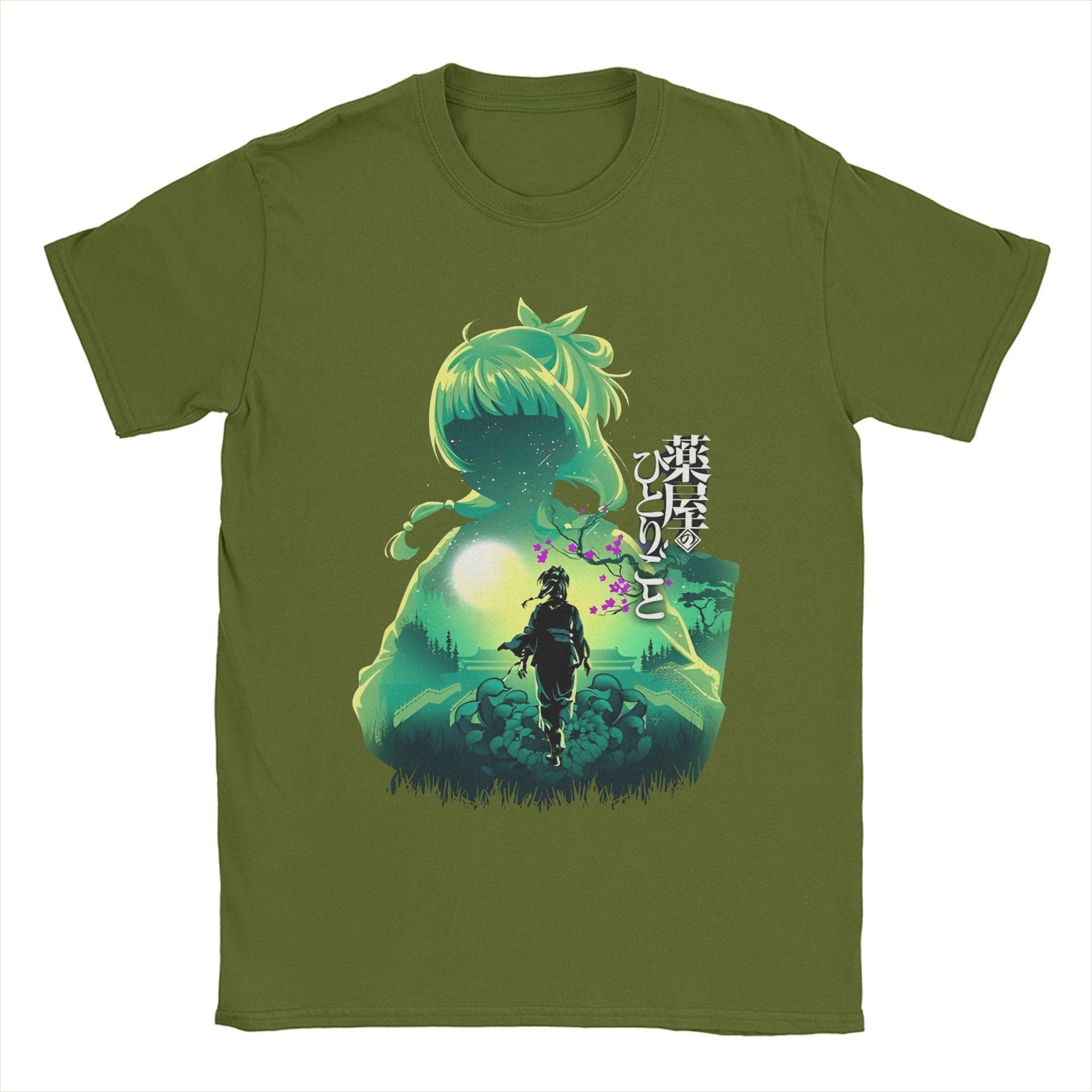 Unisex Anime Pattern Printed T-Shirt