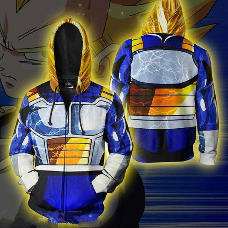 Trendy Goku Anime 3D Printed Cosplay Hoodie