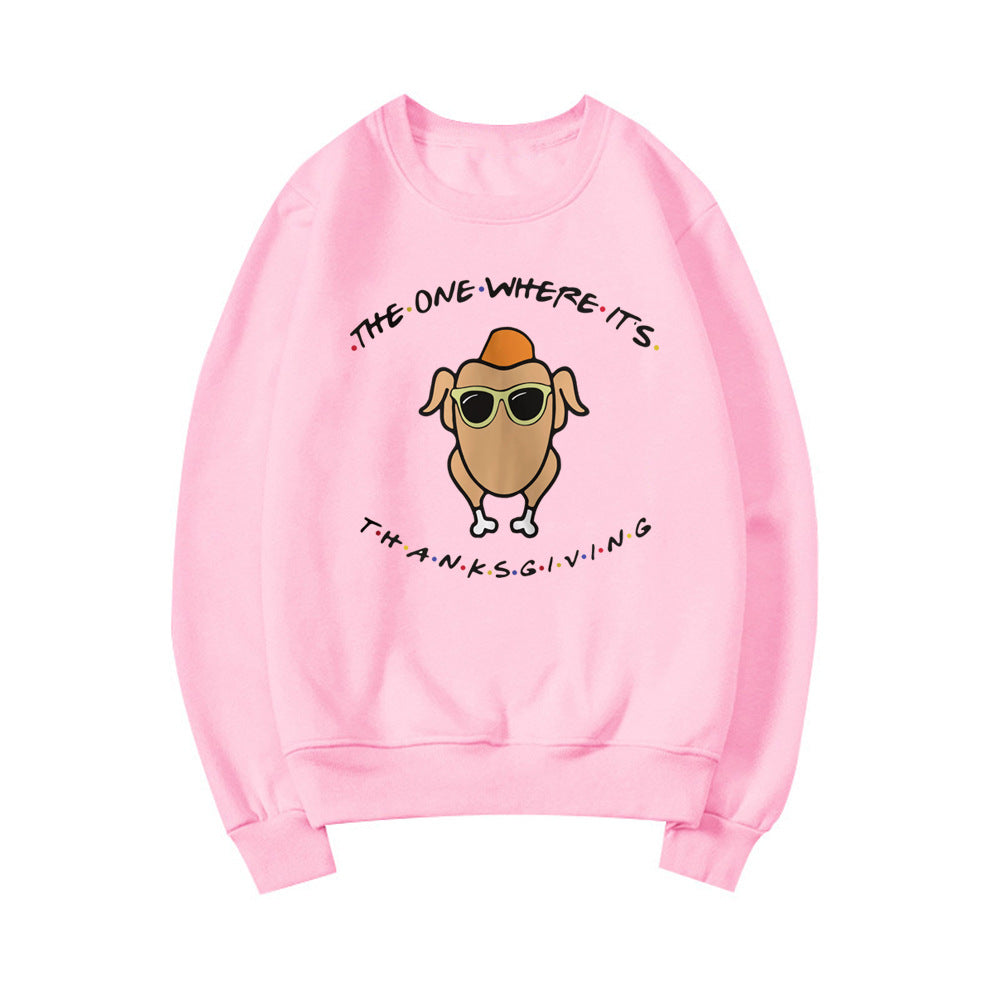 Friends Turkey The One Where It's Thanksgiving Sweatshirt