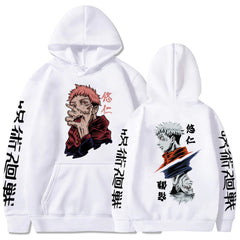 Trendy Anime Printed Loose Casual Hoodie