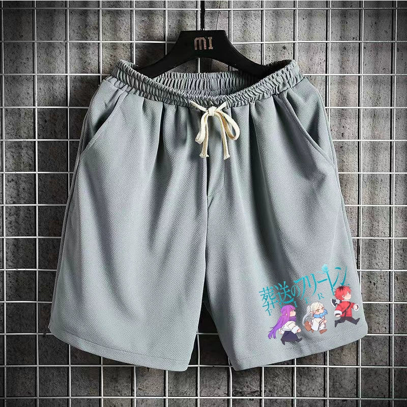 Men's Trendy Anime Loose Casual Shorts