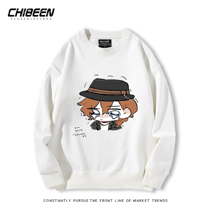 Dazai Anime Crew Neck Sweatshirt Top