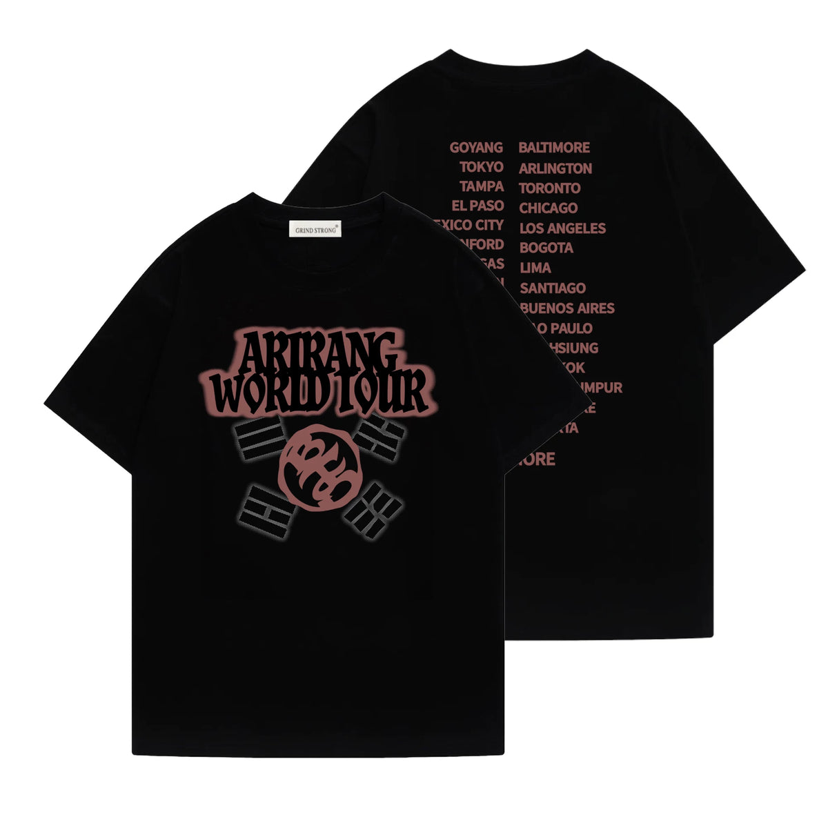 JK ARIRANG TOUR Short-sleeved T-shirt