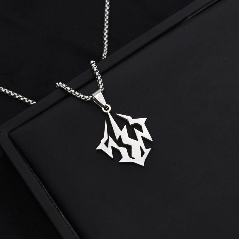 Cool Game Titanium Steel Necklace