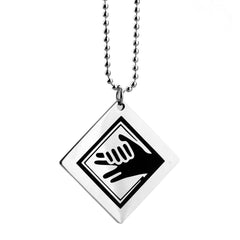 Chic Anime Stainless Steel Pendant Necklace