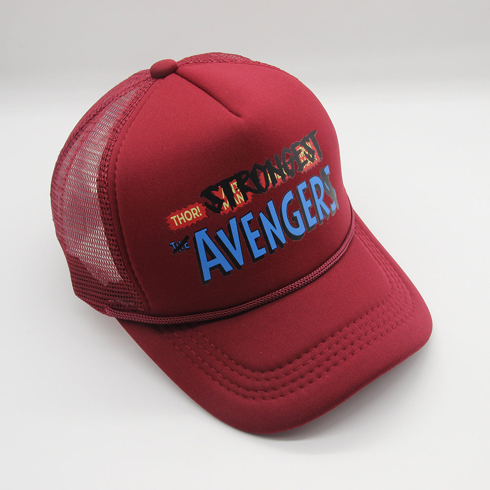 Casual Thor Strongest Avenger Net Hat